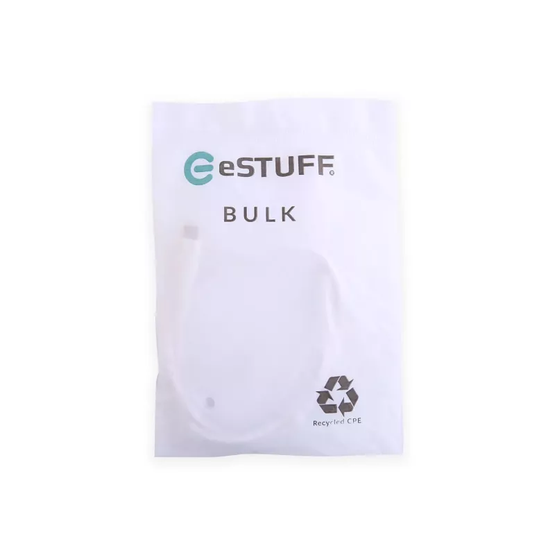 eSTUFF ES604070-BULK cabo USB USB 2.0 0,5 m USB-C branco
