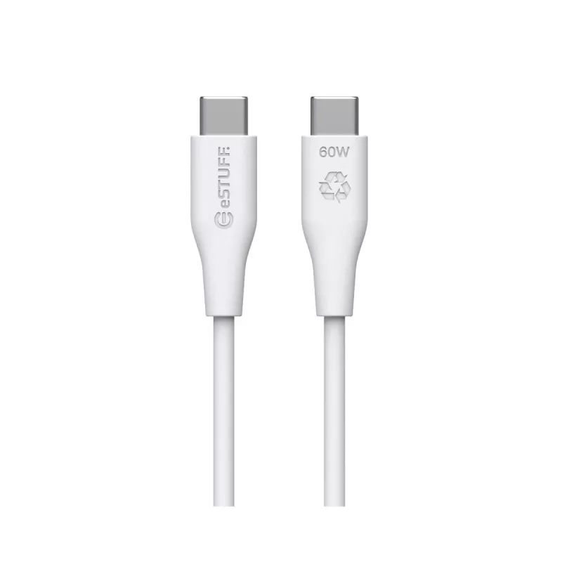 eSTUFF ES604170-BULK cabo USB USB 2.0 1 m USB C branco