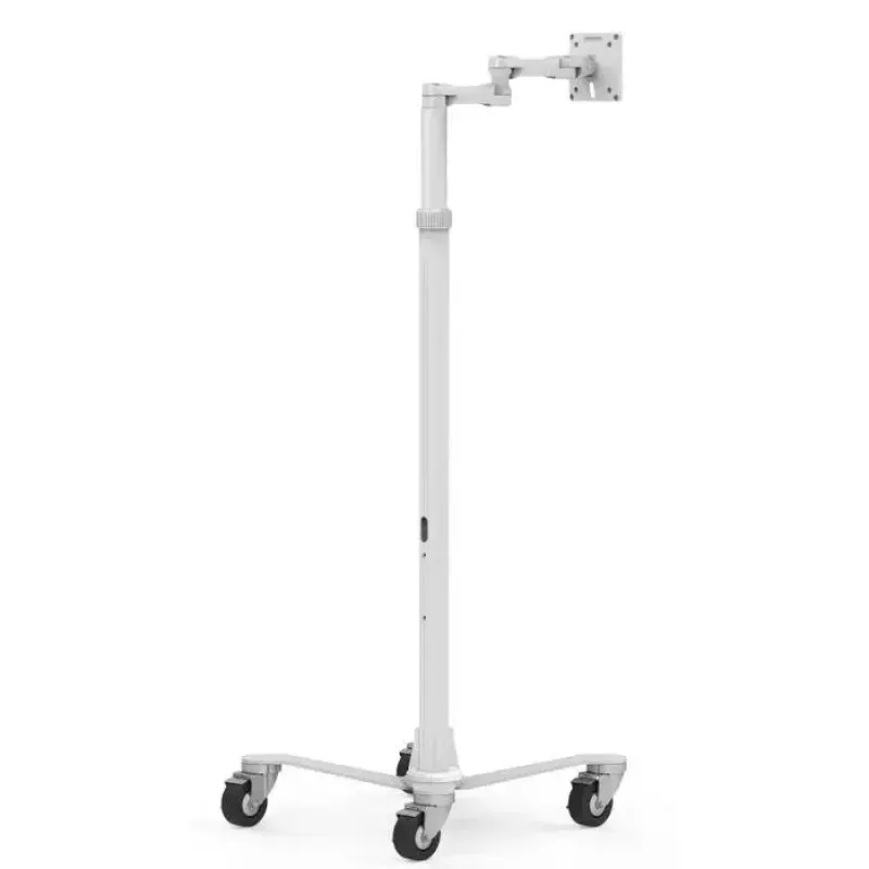 Carrinho de apoio médico Compulocks MCRSTDEXW compatível com VESA branco