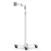 Carrinho de apoio médico Compulocks MCRSTDEXW compatível com VESA branco