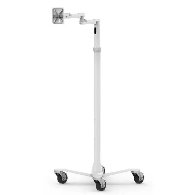 Carrinho de apoio médico Compulocks MCRSTDEXW compatível com VESA branco
