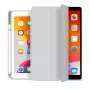 eSTUFF SEATTLE Capa para caneta para iPad 9.7 2018/2017 – Pele PU cinzenta