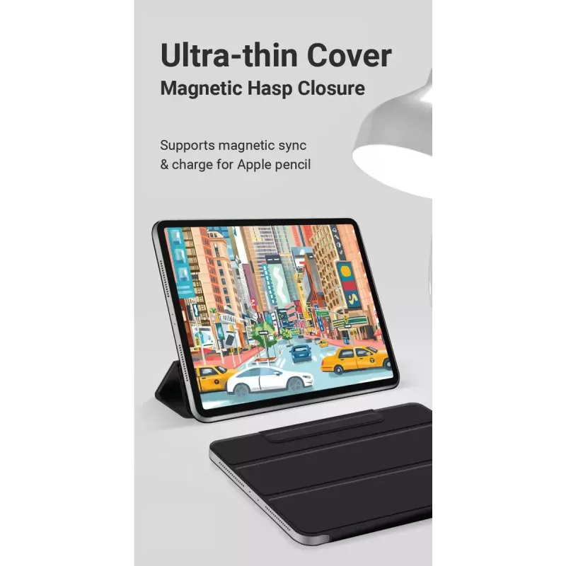 eSTUFF COLORADO Capa magnética para iPad Pro 11 2022/2021/2020 - Preto