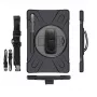 Capa eSTUFF CHICAGO Full Body Defender para Samsung Galaxy Tab S8/S7 preta