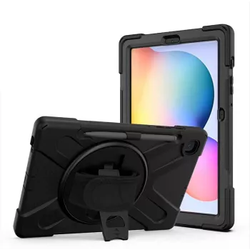 Capa eSTUFF CHICAGO Full Body Defender para Samsung Galaxy Tab S6 preta