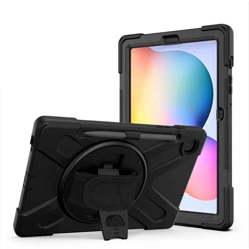 Capa eSTUFF CHICAGO Full Body Defender para Samsung Galaxy Tab S6 preta