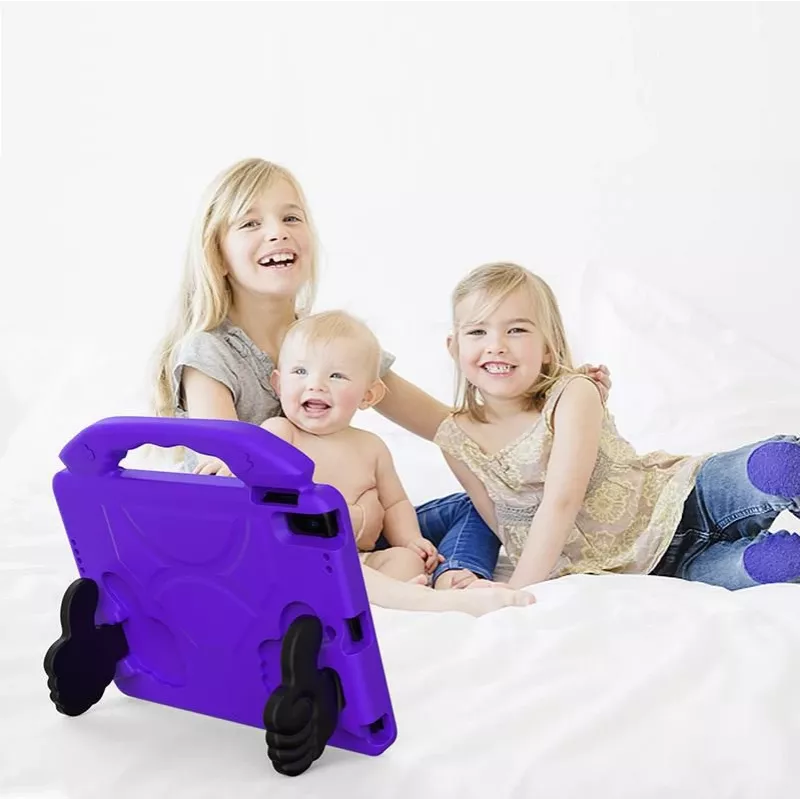 Capa de proteção eSTUFF HANDY para Apple iPad 10.2/Pro 10.5/Air 10.5 2019 – roxa