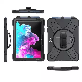 Capa eSTUFF AUSTIN Defender para Microsoft Surface Go 3/Go 2/Go preta