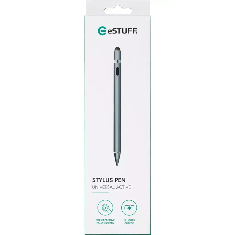 Caneta stylus eSTUFF ES68900111 cinzenta 15 g universal