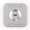 Placa de segurança adesiva VHB universal Compulocks TBRPLT