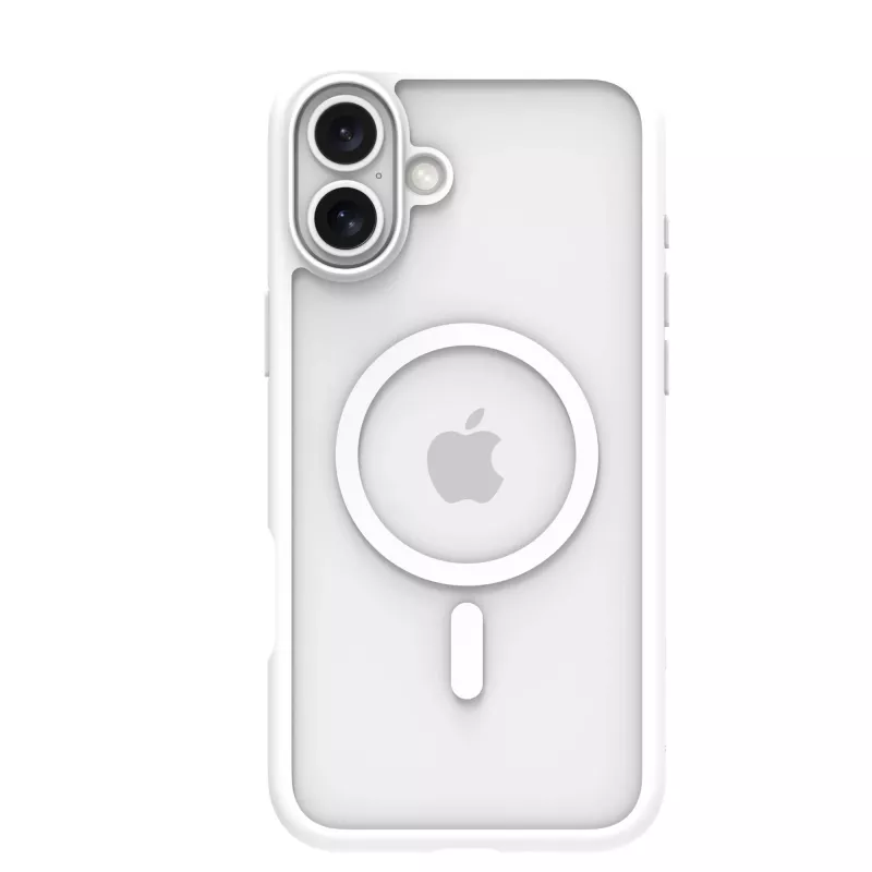 Capa dbramante1928 Grenen MagSafe iPhone 16 Plus branca