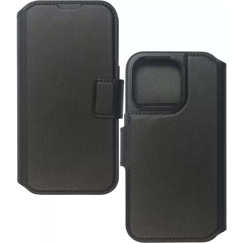 Capa para telemóvel eSTUFF ES67160100 15,5 cm (6,1 polegadas) tipo carteira preta