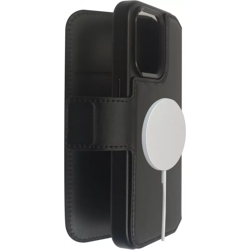 Capa para telemóvel eSTUFF ES67160105 17,5 cm (6,9 polegadas) tipo carteira preta