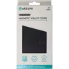 Capa para telemóvel eSTUFF ES67160105 17,5 cm (6,9 polegadas) tipo carteira preta