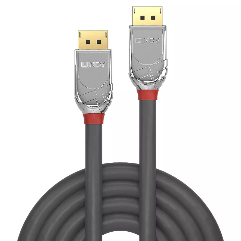 Cabo DisplayPort 1.4 Lindy 1 m, Cromo Line