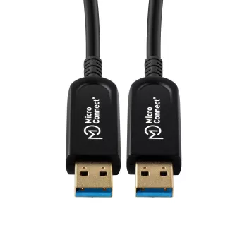 Cabo USB Microconnect USB3.0AA10BOP 10 m USB 3.2 Gen 1 preto