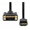 Cabo DisplayPort para DVI-D ProXtend DP1.2-DVI241-003 3M
