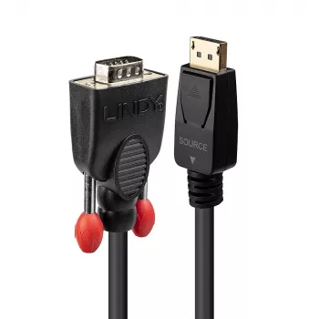 Cabo DisplayPort para VGA Lindy 1 m 41941