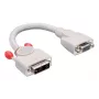Cabo adaptador DVI para VGA Lindy 41222 0,2 m