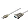 Cabo série Microconnect 68875 transparente 1,5 m USB Type-A VGA (D-Sub)