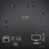 Extensão ativa USB 3.0 Lindy 8 m fina