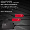 Extensão ativa USB 2.0 Pro Hub Lindy 8 m