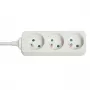 Extensão elétrica Lindy 73120 3 tomadas AC para interior branco
