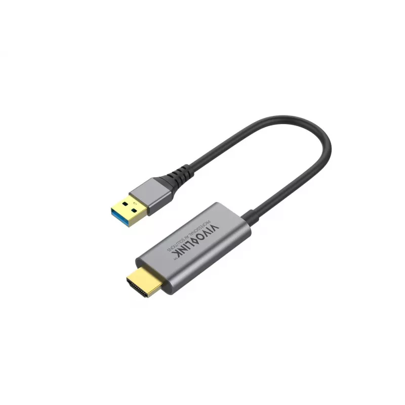 Adaptador VivoLink HDMI e USB-A para USB-C PROADHDMI resolução 4K compatível