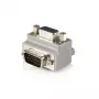 Adaptador de cabo VGA para VGA em ângulo reto StarTech.com tipo 1 – ficha macho/conector fêmea