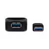 Cabo de extensão USB-A para USB-A Manhattan, 5 m, ficha macho para conector fêmea, ativo, 5 Gbit/s (USB 3.2 Gen1, também conhecido como USB 3.0), repetidor integrado, SuperSpeed USB, preto, três anos de garantia, equivalente a USB2AAEXT5M.