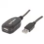 Cabo de extensão USB-A para USB-A Manhattan 150958