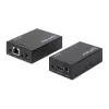 Kit extensor Manhattan HDMI 1080p sobre Ethernet, até 50 m com um cabo Cat6, módulos Tx e Rx, suporte IR, três anos de garantia