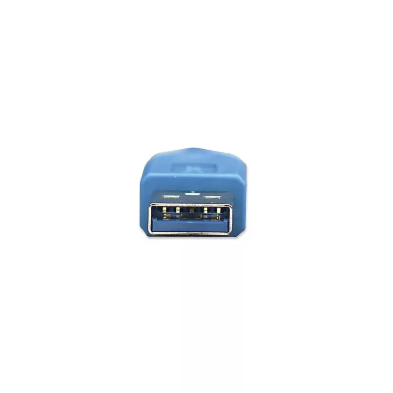 Cabo de extensão USB-A para USB-A Manhattan 2 m ficha macho para conector fêmea azul
