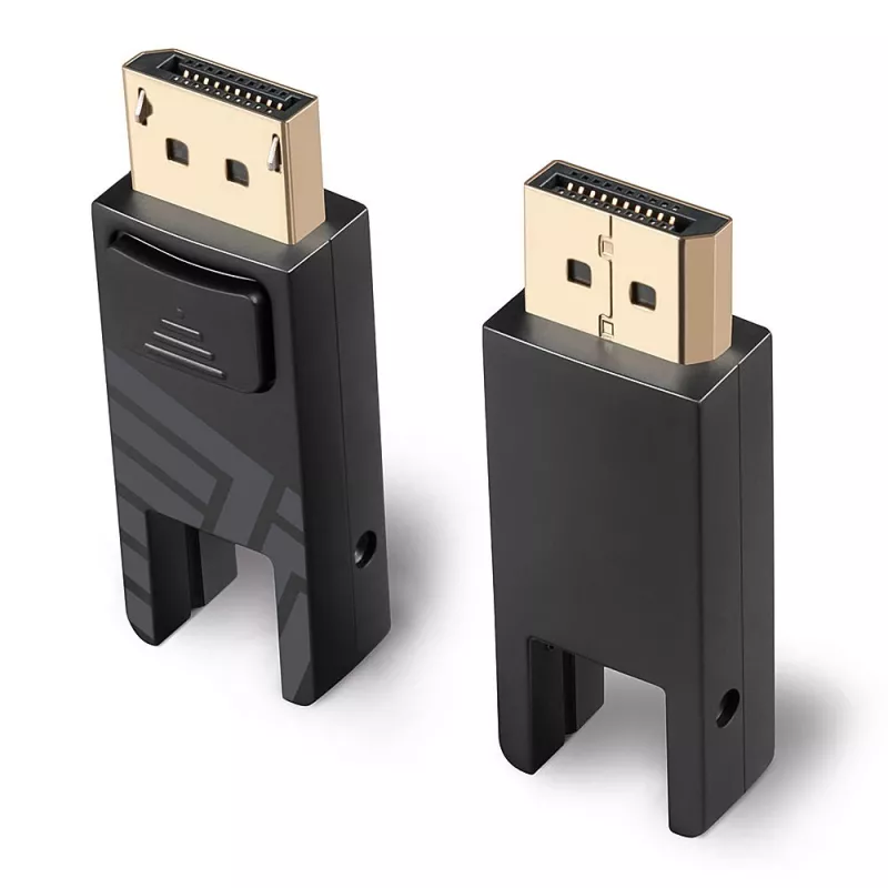 Cabo Mini DisplayPort 1.4 híbrido de fibra ótica Lindy 70 m com conectores DisplayPort removíveis
