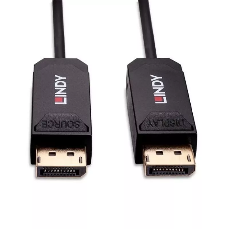 Cabo Lindy 15m fibra ótica híbrido DP-2.0-UHBR10