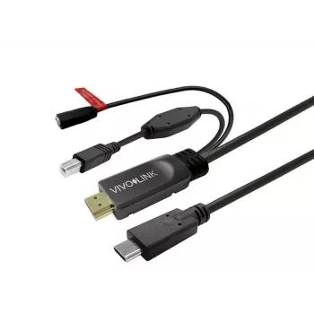Cabo USB Vivolink PROUSBCHDMIUSBB7.5-CHARGE 7,5 m para carregamento e transferência de dados
