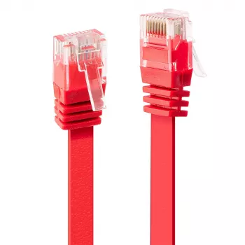 Cabo de rede Lindy 47512 vermelho 2 m Cat6 U/UTP (UTP)
