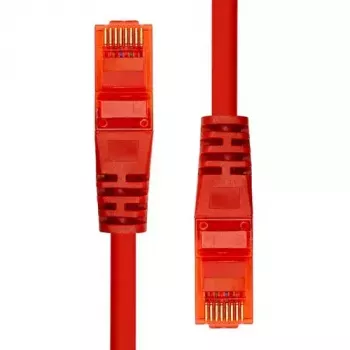 Cabo Ethernet ProXtend CAT6 RJ-45 20M vermelho