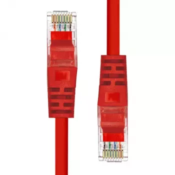 Cabo de rede ProXtend CAT5e U/UTP RJ-45 macho/macho 15M vermelho