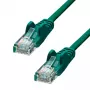 Cabo de rede ProXtend CAT5e U/UTP CCA PVC verde 15M RJ-45 macho/macho