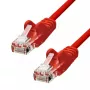 Cabo de rede ProXtend CAT5e U/UTP CCA PVC vermelho 3M RJ-45 macho/macho