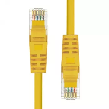 Cabo de rede ProXtend CAT5e U/UTP RJ-45 macho/macho 5M amarelo