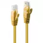 Cabo de rede Lindy 3m Cat.6 U/UTP, amarelo