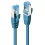 Cabo de rede Lindy 47150 azul 3 m Cat6a S/FTP (S-STP)