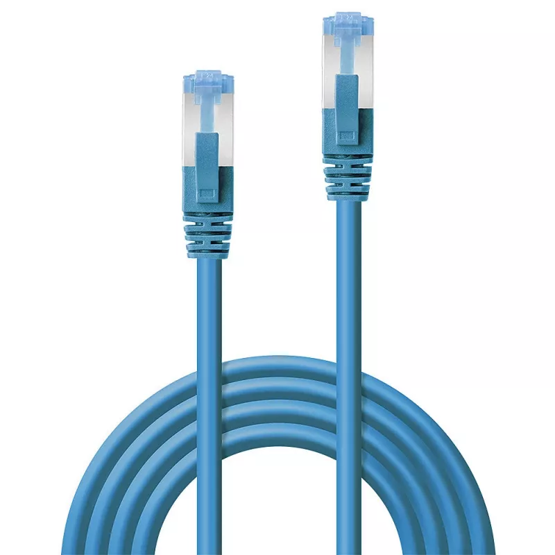 Cabo de rede Lindy 47150 azul 3 m Cat6a S/FTP (S-STP)