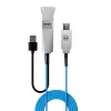 Cabo USB 3.0 de fibra ótica Lindy 30m