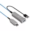 Cabo USB 3.0 de fibra ótica Lindy 30m