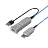 Cabo USB 3.0 de fibra ótica Lindy 30m