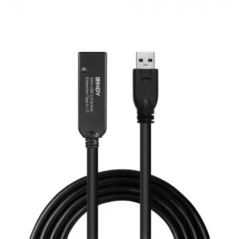 Extensão ativa USB 3.0 Lindy 10m Type A para C