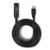 Extensão ativa USB 3.0 Lindy 10m Type A para C